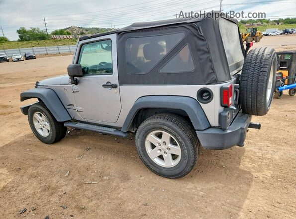 1C4AJWAG9JL829228 2018 JEEP WRANGLER Gray 