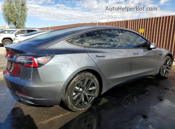 5YJ3E1EA0MF930199 2021 TESLA MODEL Серый 