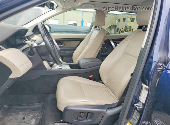 SALCP2FXXLH841749 2020 LAND ROVER DISCOVERY Blue Вид панелі приладів