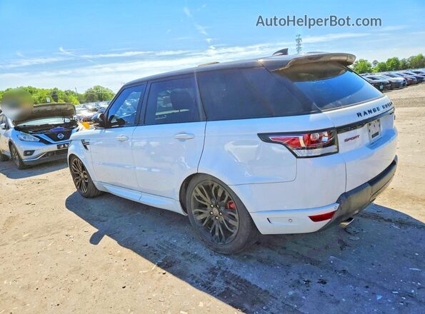 SALWV2FV9HA155333 2017 LAND ROVER RANGE Белый Задняя правая четверть