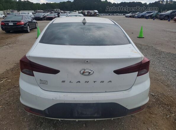 5NPD84LF3KH436641 2019 HYUNDAI ELANTRA White 