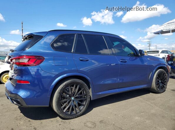5UXCR4C04M9G33559 2021 BMW X5 Blue 