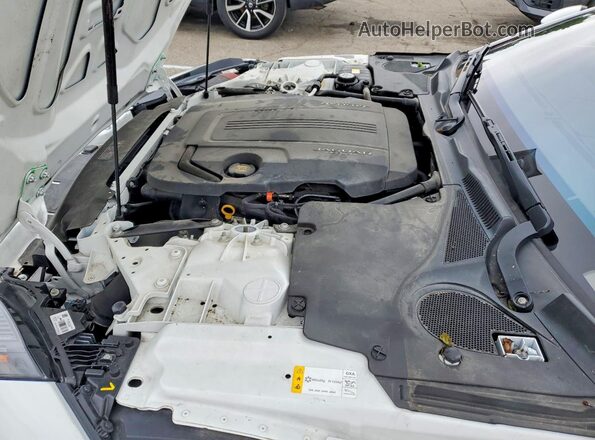 SAJDD1GX5JCK53914 2018 JAGUAR F-TYPE Белый Вид подкапотного пространства