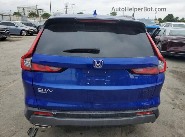 5J6RS5H59SL005126 2025 HONDA CR-V Blue Widok wnętrza z przodu