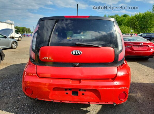 KNDJP3A59K7017689 2019 KIA SOUL Red 