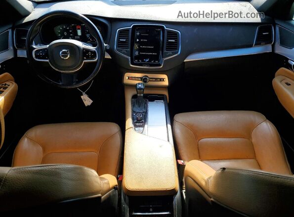 YV4102PK4J1347394 2018 VOLVO XC90 Silver Вид щитка приладів