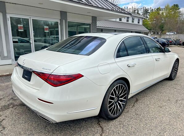 W1K6G7GB6MA045696 2021 MERCEDES-BENZ S White 
