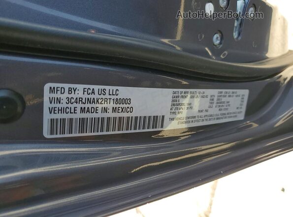 3C4RJNAK2RT180003 2024 JEEP WAGONEER Gray 