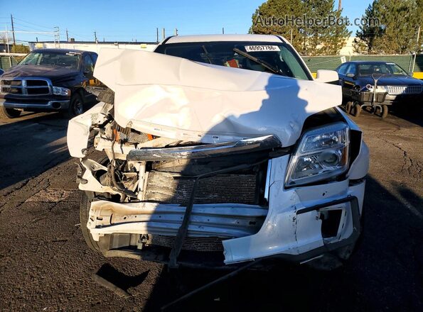 2GKFLSEK7H6352345 2017 GMC TERRAIN White Вид ззаду