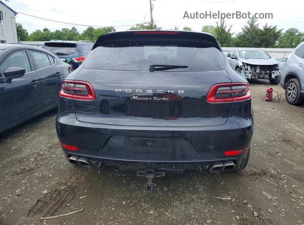 WP1AF2A59GLB93474 2016 PORSCHE MACAN Черный Вид салона спереди