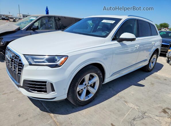 WA1AXAF72MD016963 2021 AUDI Q7 White უკანა მარცხენა