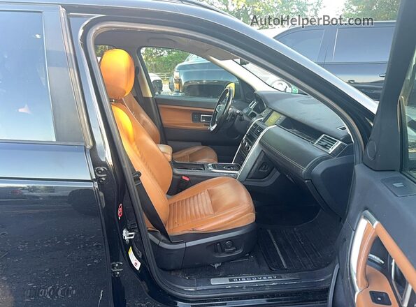 SALCT2RX7JH733514 2018 LAND ROVER DISCOVERY Black უკანა ხედი