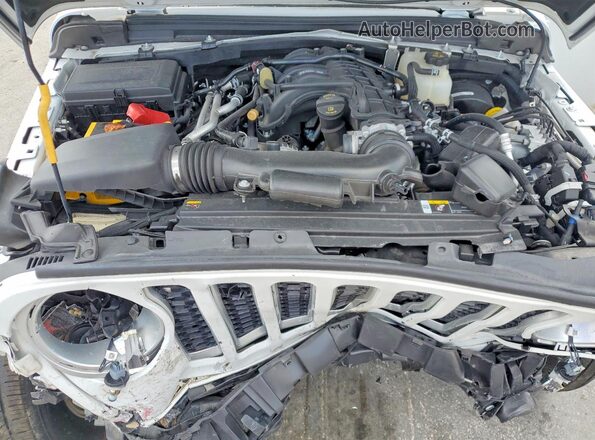 1C6HJTFG3PL522594 2023 JEEP GLADIATOR White Widok komory silnika