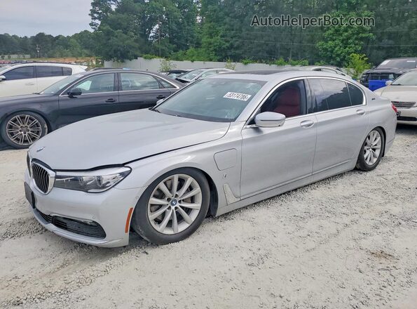 WBA7J2C50JG938391 2018 BMW 7 SERIES Silver Trasero izquierdo