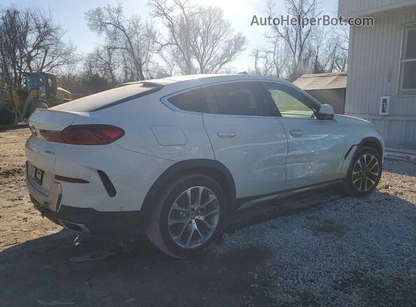 5UXCY4C00L9D49475 2020 BMW X6 White 