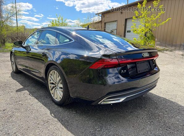 WAUR2AF25KN053408 2019 AUDI A7 Black Przód prawy