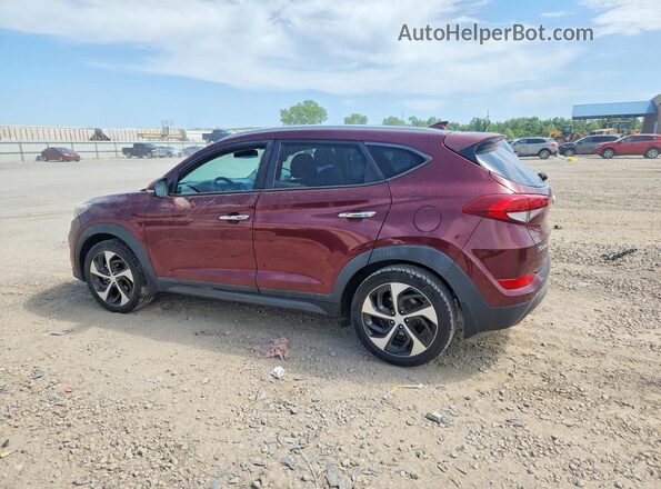 KM8J33A22GU222535 2016 HYUNDAI TUCSON Red 