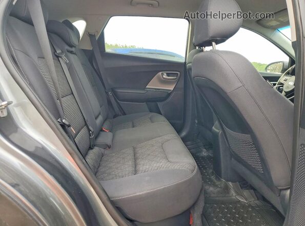 KNDCB3LC5H5104688 2017 KIA NIRO Gray Vista del compartimento del motor