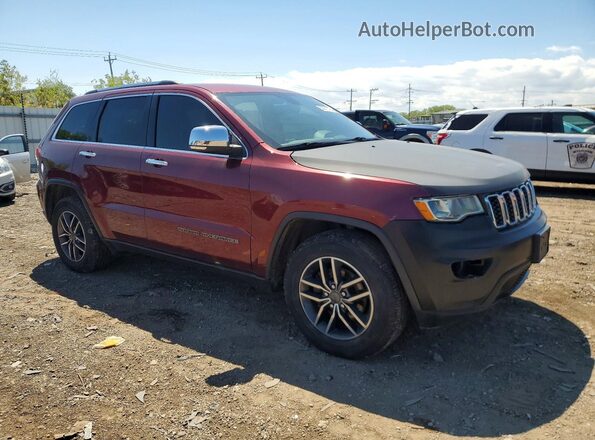 1C4RJEBG6KC656491 2019 JEEP CHEROKEE Red Vista frontal