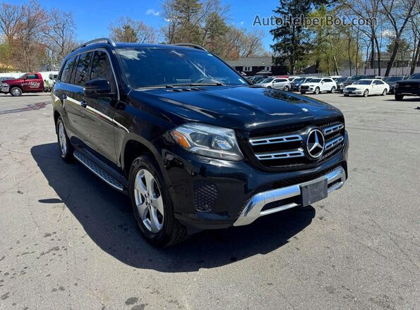4JGDF6EE1HA758633 2017 MERCEDES-BENZ GLS Black Вид спереду