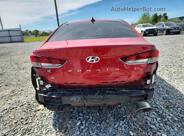 5NPE24AF6KH804951 2019 HYUNDAI SONATA Red 