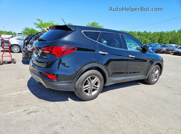 5NMZT3LB9JH091039 2018 HYUNDAI SANTA Black 