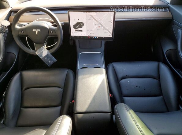 5YJ3E1EA0MF930199 2021 TESLA MODEL Серый 