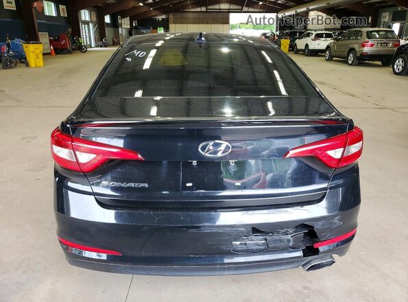 5NPE24AF0HH535497 2017 HYUNDAI SONATA Black 