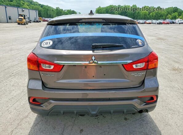 JA4AR3AU4JZ028937 2018 MITSUBISHI OUTLANDER Brown 