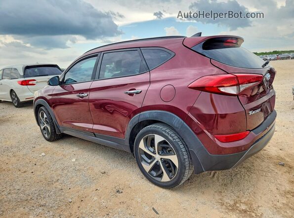 KM8J33A20GU193150 2016 HYUNDAI TUCSON Бордовый 