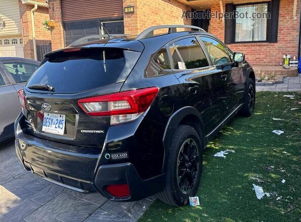 JF2GTABC5M8339462 2021 SUBARU CROSSTREK Черный Вид спереди
