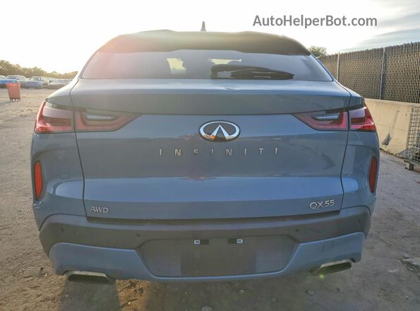 3PCAJ5J30NF101703 2022 INFINITI QX55 Gray Սալոնի դիմացի տեսք