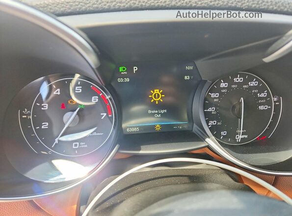 ZARFAEDN6H7550466 2017 ALFA ROMEO GIULIA Синий Вид задних сидений