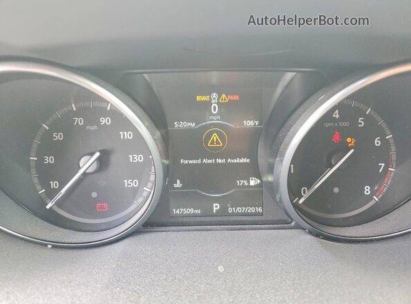 SALCR2BG7HH713380 2017 LAND ROVER DISCOVERY Orange 
