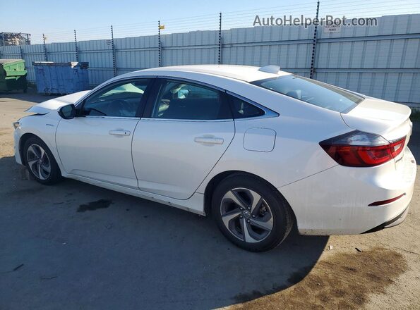 19XZE4F16KE020991 2019 HONDA INSIGHT White Задня права чверть