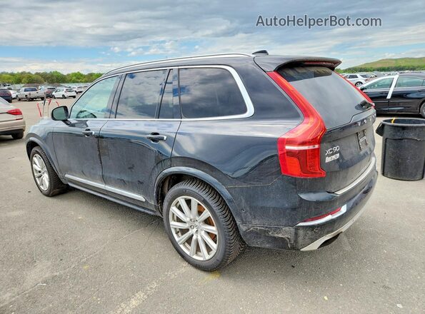 YV4A22PL8J1194327 2018 VOLVO XC90 Черный Задняя правая четверть