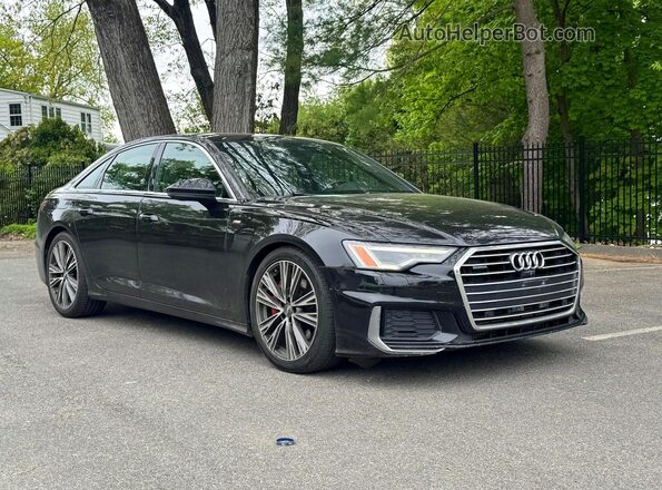 WAUL2AF2XKN114306 2019 AUDI A6 Black Հետևի ձախ