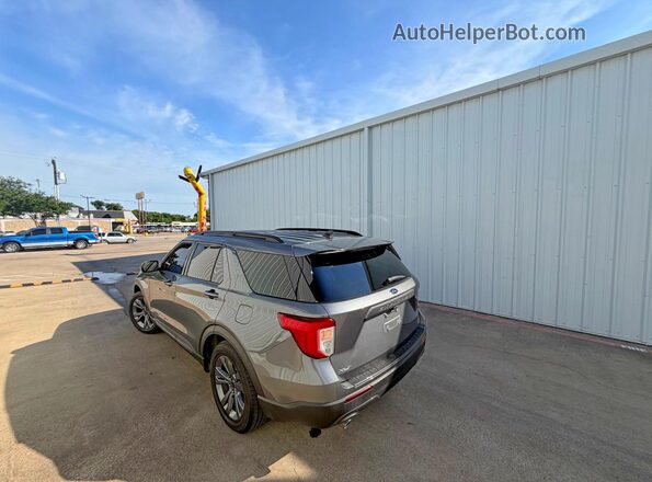 1FMSK7DH4NGB71114 2022 FORD EXPLORER Gray Delantero derecho