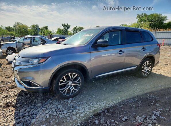 JA4AZ3A37GZ018838 2016 MITSUBISHI OUTLANDER Gray 