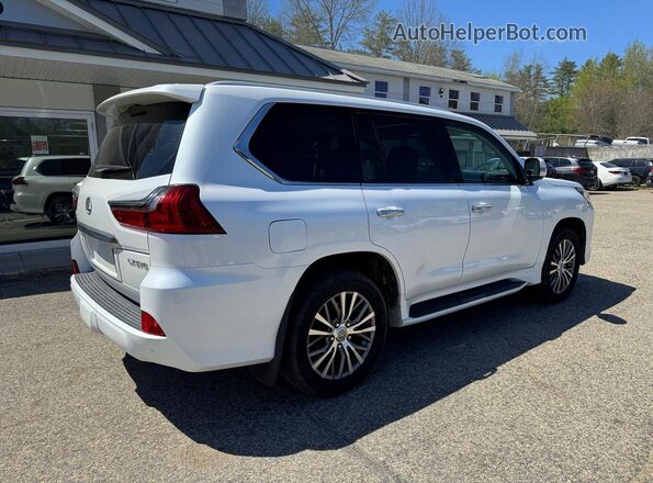 JTJHY7AX2J4263193 2018 LEXUS LX White 