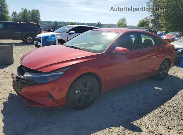KMHLM4AJ1PU038383 2023 HYUNDAI ELANTRA Red 