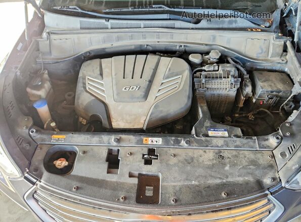 KM8SM4HF3HU191300 2017 HYUNDAI SANTA FE Gray 