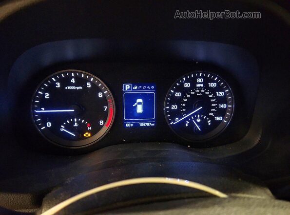 KM8J3CA24HU304820 2017 HYUNDAI TUCSON Серый 