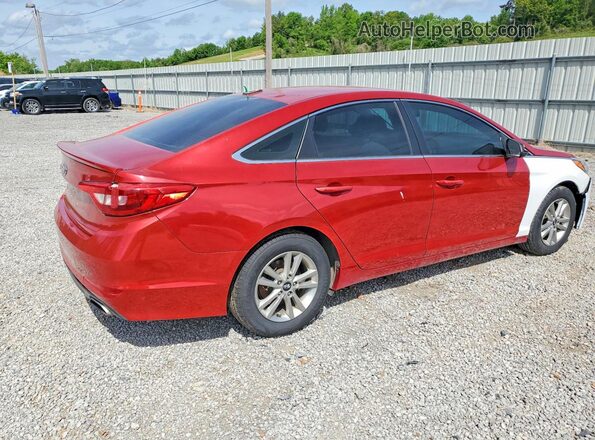 5NPE24AF7HH515330 2017 HYUNDAI SONATA Red 