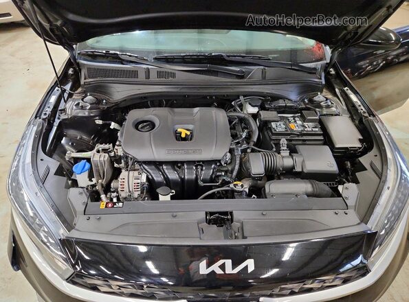 3KPF24AD1PE538382 2023 KIA FORTE Black Widok wnętrza z tyłu