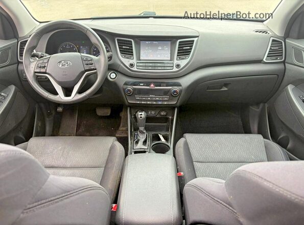 KM8J3CA2XJU794296 2018 HYUNDAI TUCSON Black 