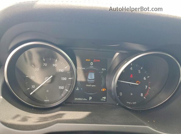 SALVP2RXXJH299991 2018 LAND ROVER RANGE Черный Вид задних сидений