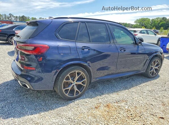 5UXCR6C54KLL36280 2019 BMW X5 Blue წინა მარჯვენა