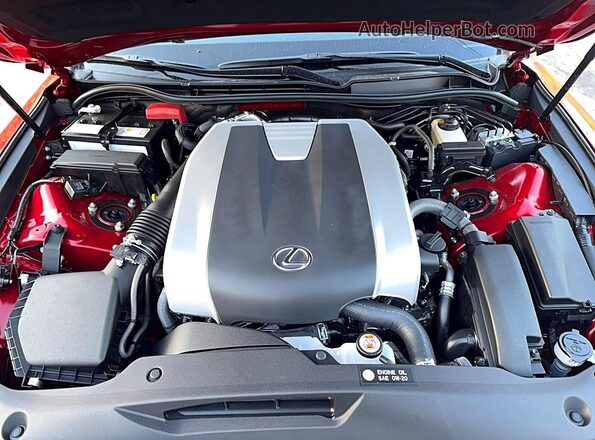 JTHGZ1B23S5093139 2025 LEXUS IS Red Вид панелі приладів