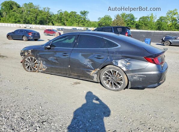 KMHL34J25NA195652 2022 HYUNDAI SONATA Blue 
